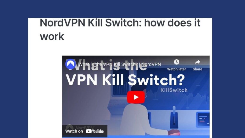 Using NordVPN’s Kill Switch on Your iPhone